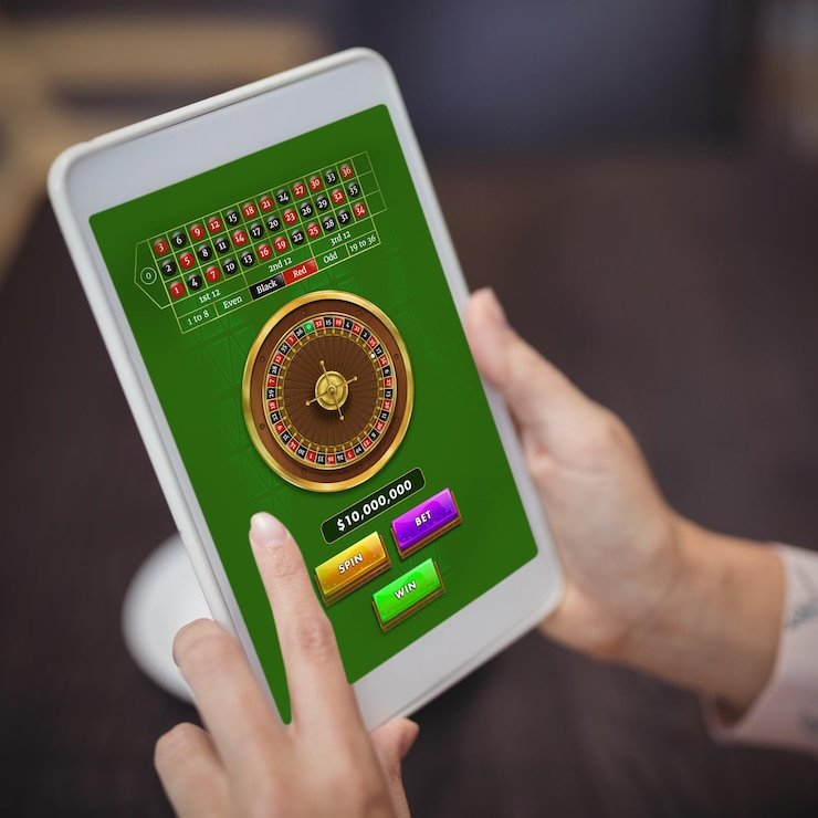 Tampilan Game Demo axioobet di perangkat mobile dengan antarmuka dealer langsung